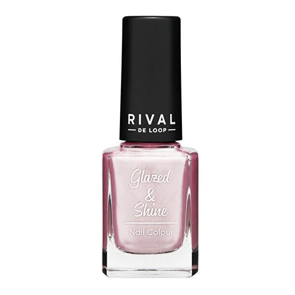 Rival de Loop Glazed & Shine Nail Polish: High-Pigment, Long-Lasting Metallic Nail Color for a Trendy, Glazed Look