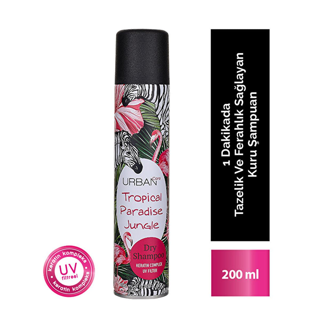 Urban Care Volumizing Tropical Dry Shampoo for Oily Hair - 6.76 fl oz, Quick Refresh, Oil Absorbing