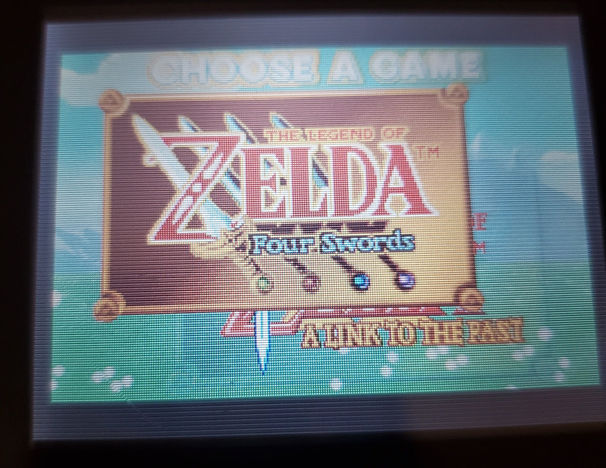 Legend of Zelda A Link to the Past 4 Swords GBA Video Game Boy Advance