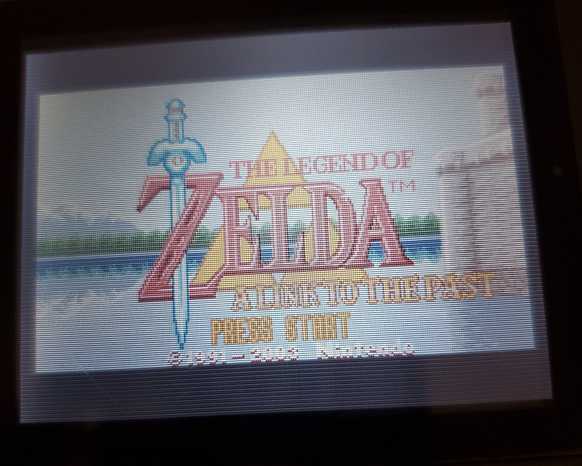Legend of Zelda A Link to the Past 4 Swords GBA Video Game Boy Advance
