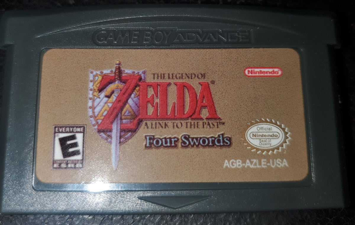 Legend of Zelda A Link to the Past 4 Swords GBA Video Game Boy Advance