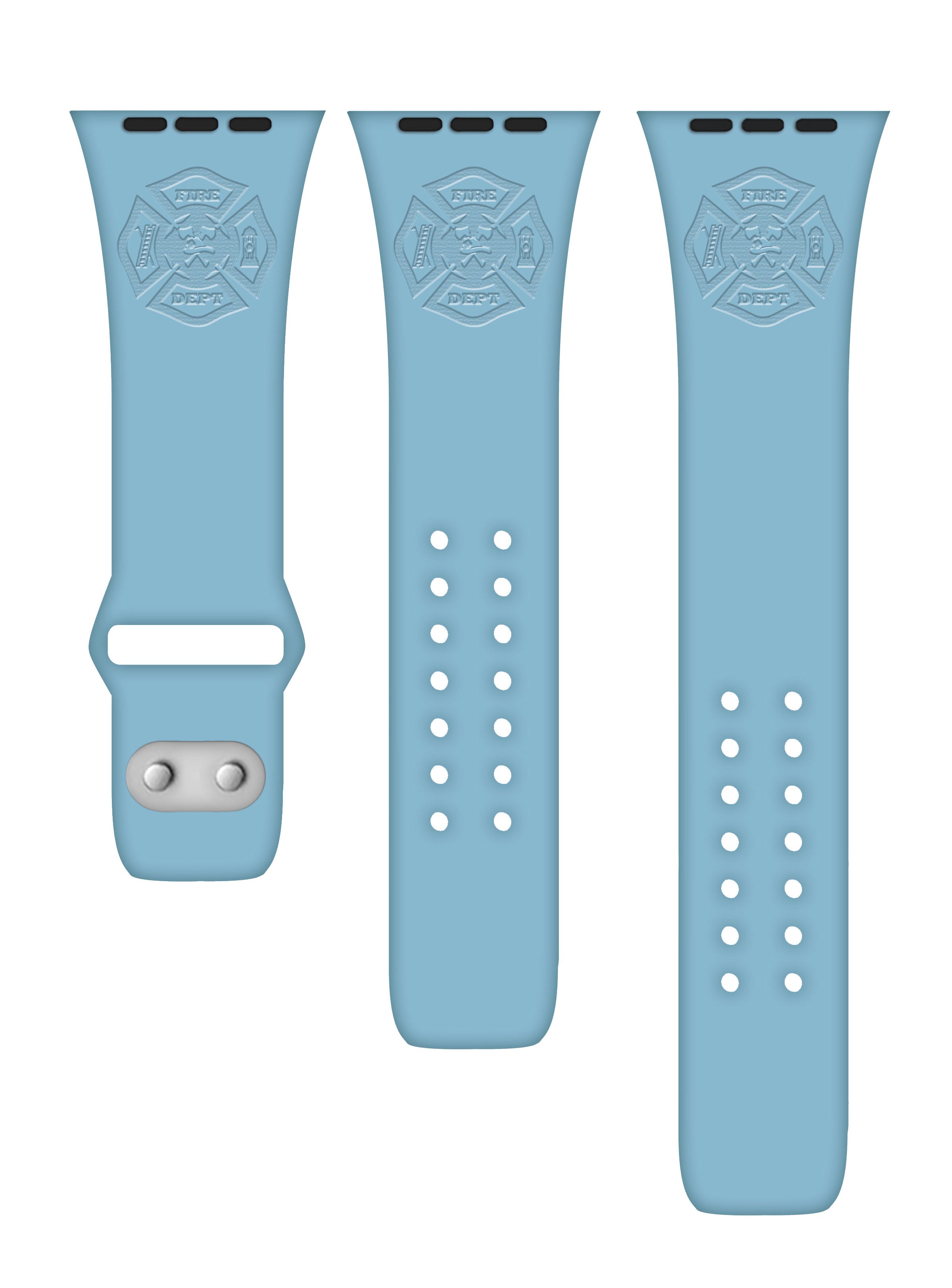Firefighter First Responder Engraved  Apple Watch Band