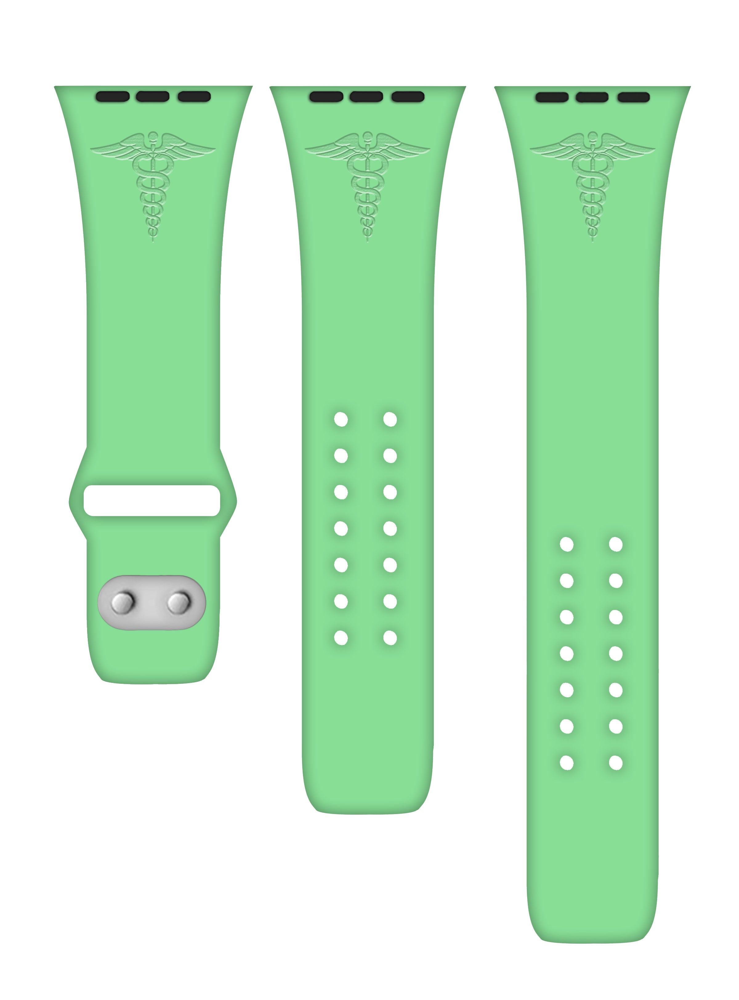 Registered Nurse First Responder Engraved Apple Watch Band
