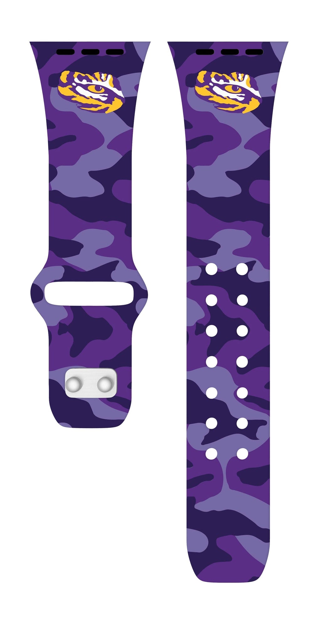 LSU Tigers HD Apple Watch Band