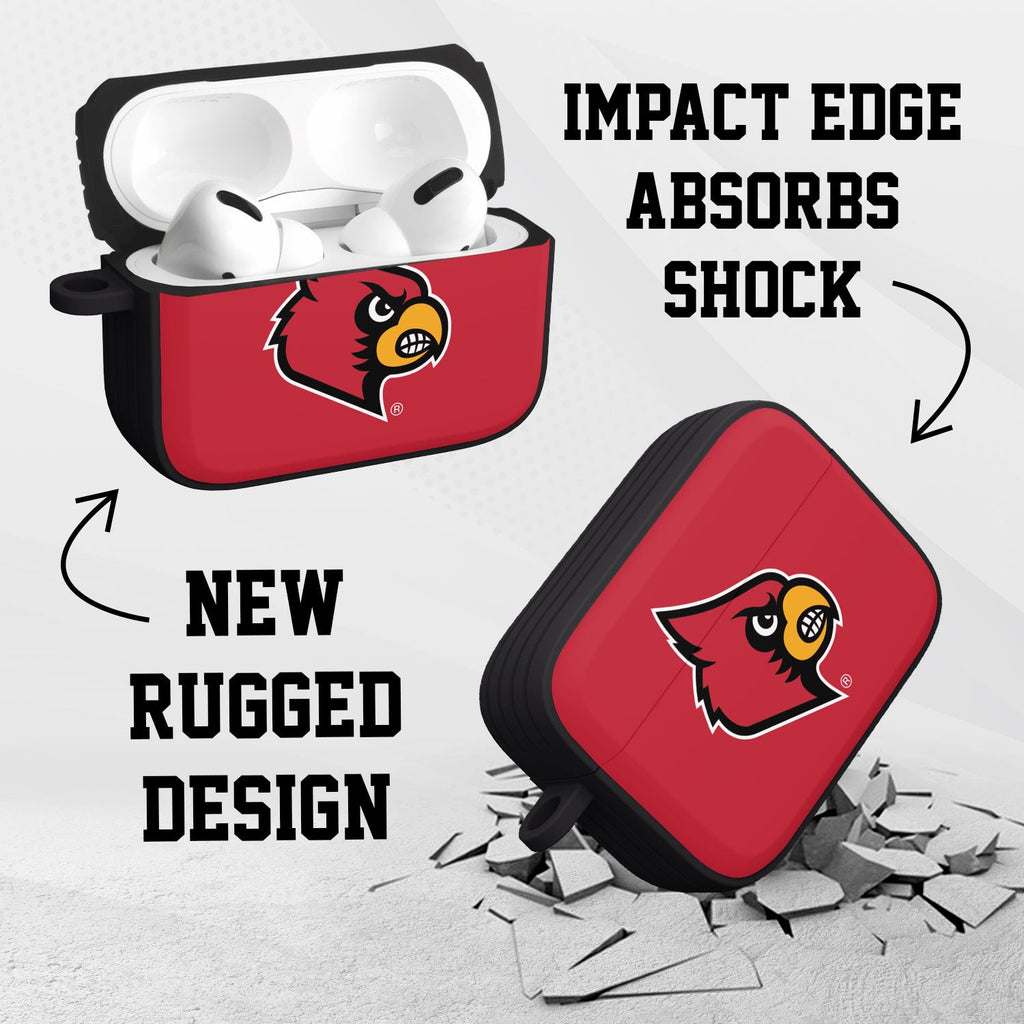 Louisville Cardinals HDX AirPods Pro 1 & 2 Case Cover