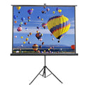 5Core Projector Screen with Tripod Stand  72" 4:3 Ultra HD Anti-Crease Indoor Outdoor Projection
