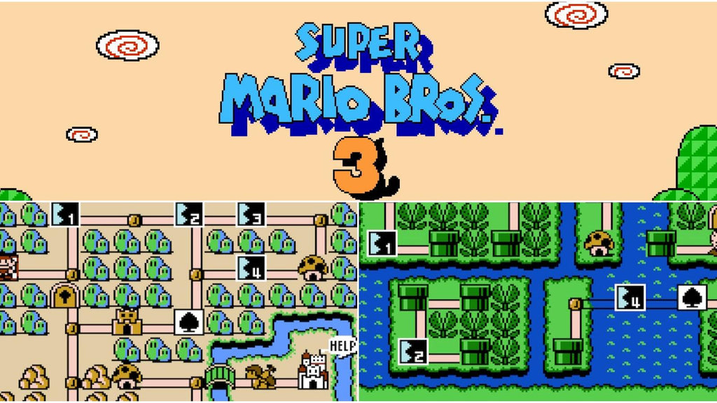 Super Mario Bros 3 NES Game Nintendo Entertainment System 1990