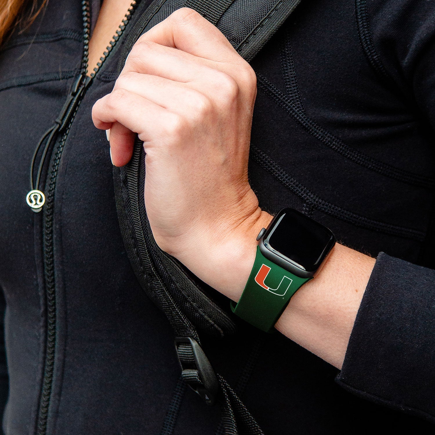 Miami Hurricanes Apple Watch Band