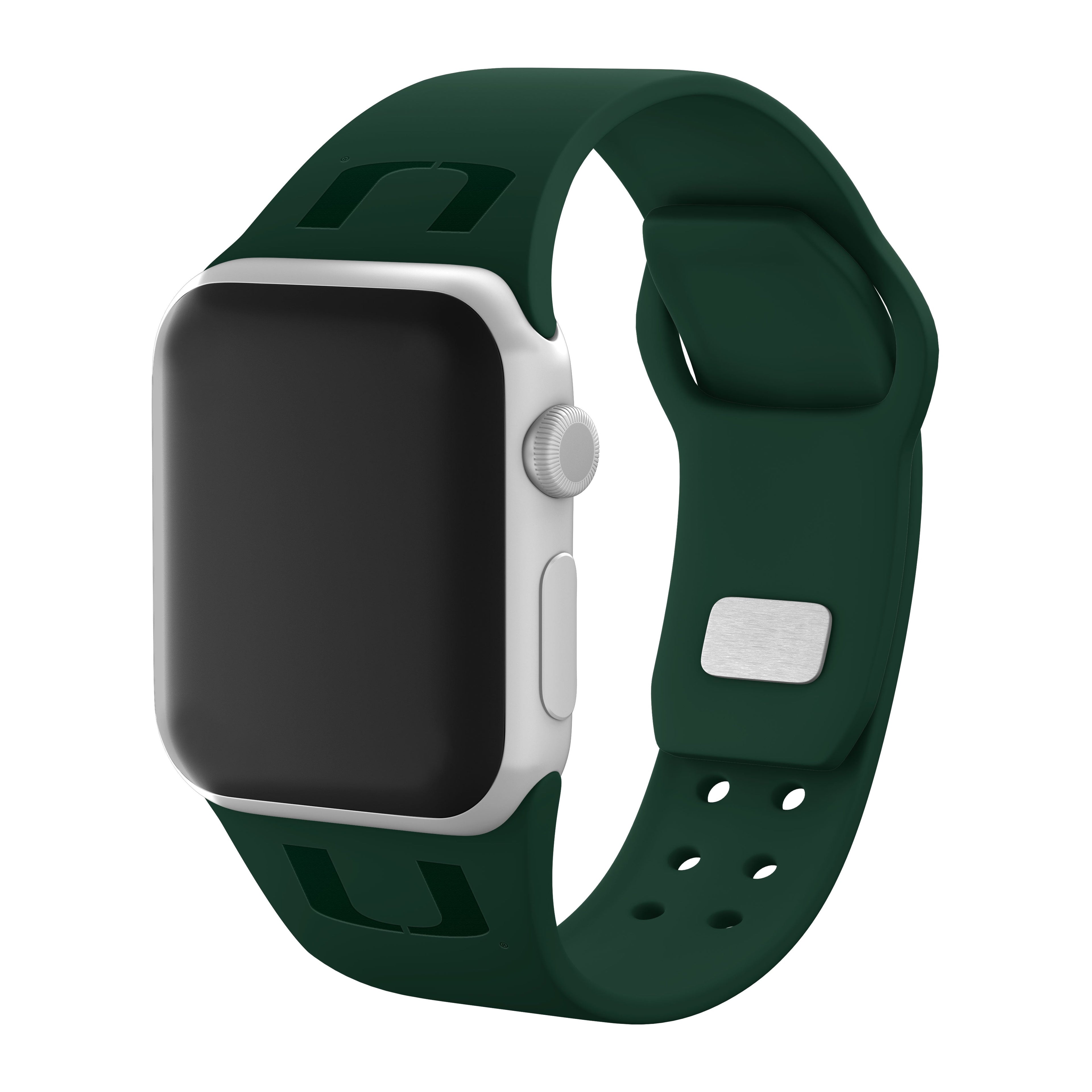 Miami Hurricanes Engraved Apple Watch Band