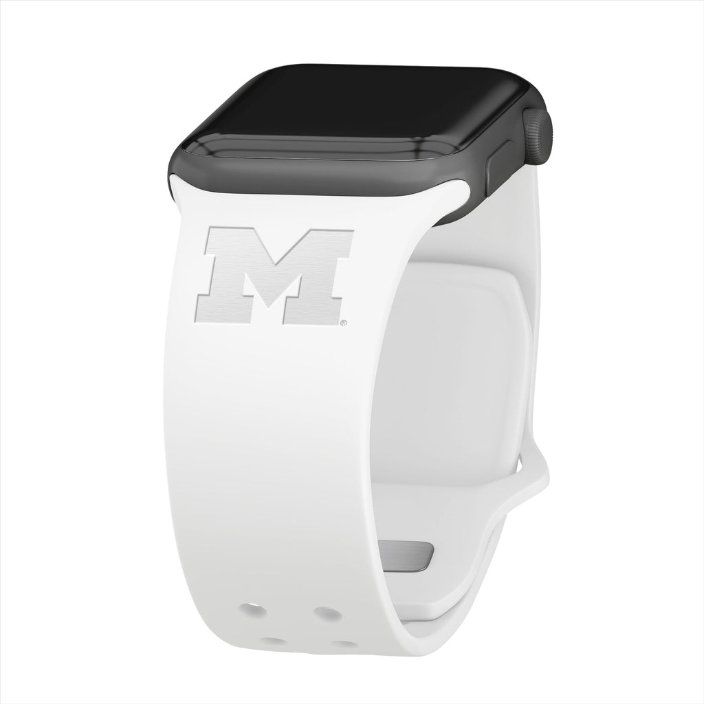 Michigan Wolverines Engraved Apple Watch Band