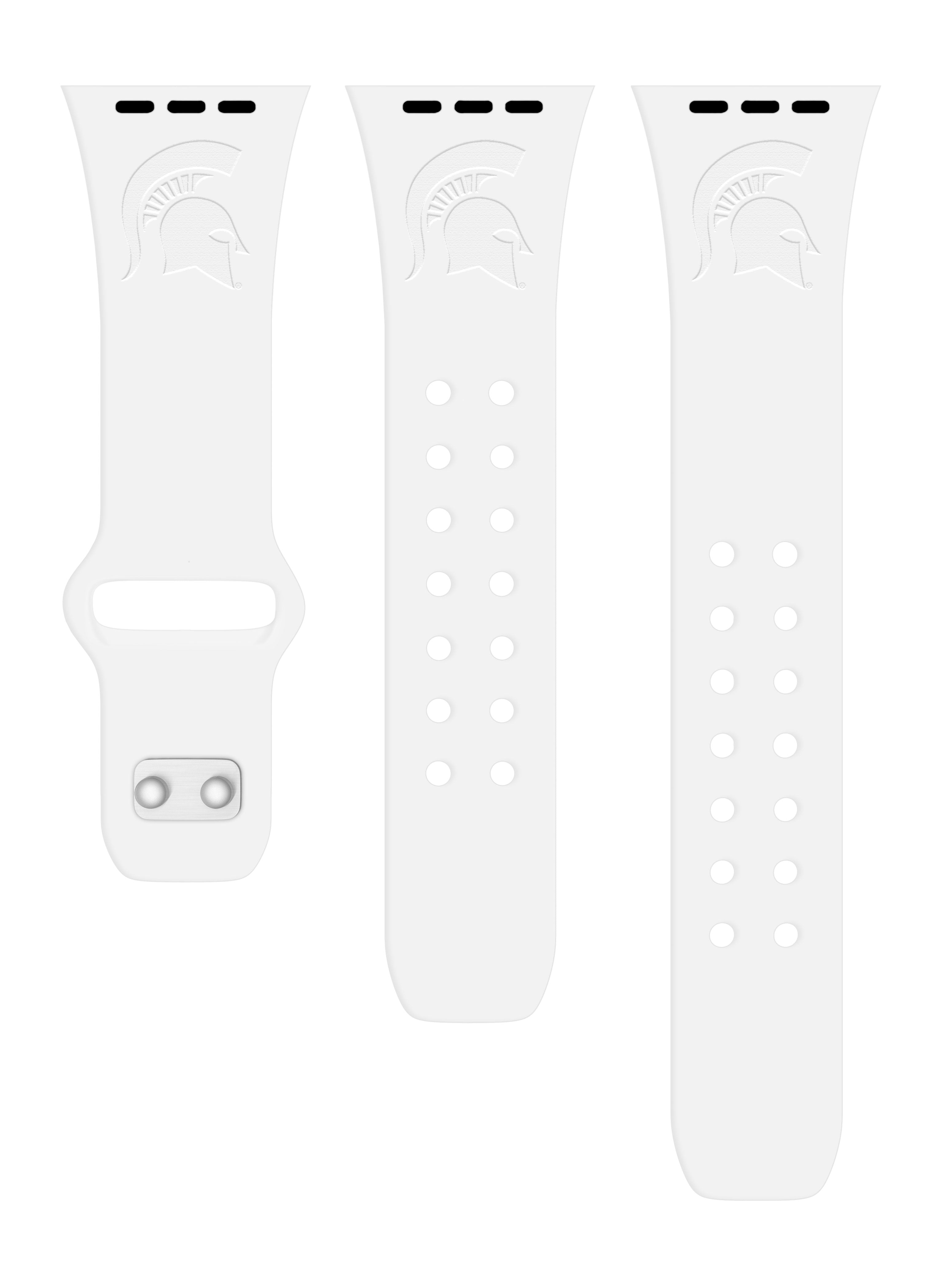 Michigan State Spartans Engraved Apple Watch Band