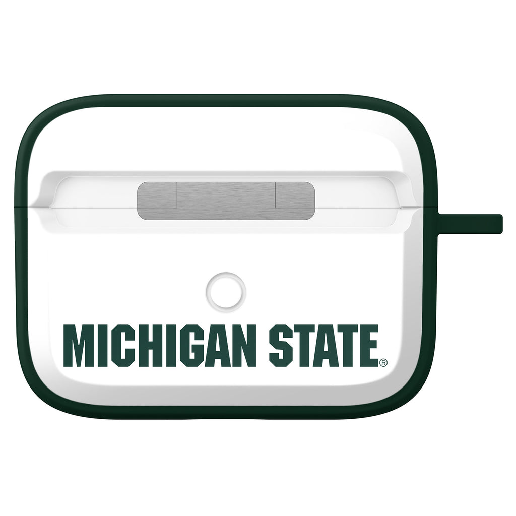 Michigan State MSU Spartans HDX Apple Airpods Pro 1 & 2 Case Cover
