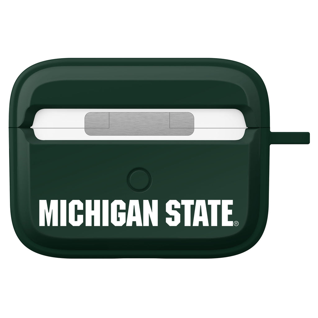 Michigan State MSU Spartans HDX Apple Airpods Pro 1 & 2 Case Cover