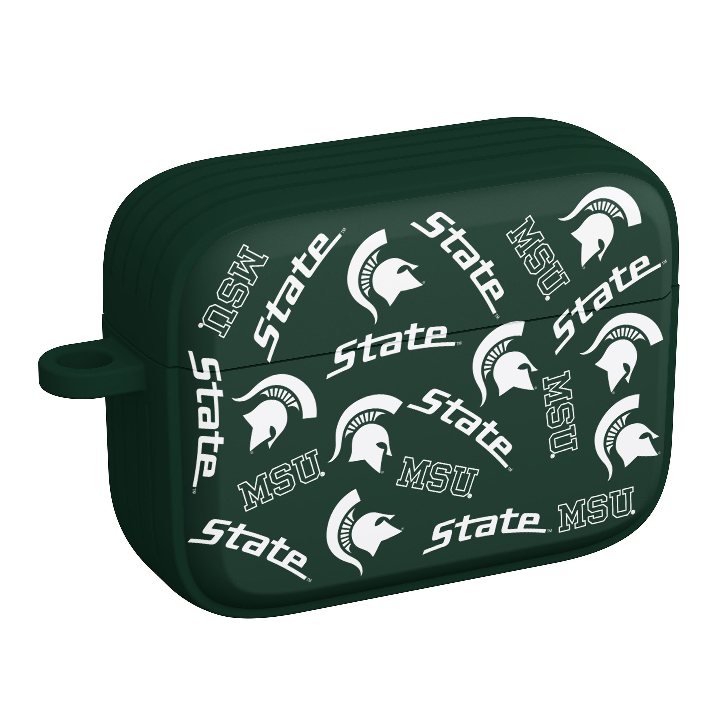 Michigan State MSU Spartans HDX Apple Airpods Pro 1 & 2 Case Cover