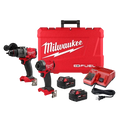 Milwaukee 3697-22 M18 FUEL™ 2-Tool Combo Kit - Hammer Drill and Impact Driver With 2 Batteries and Charger