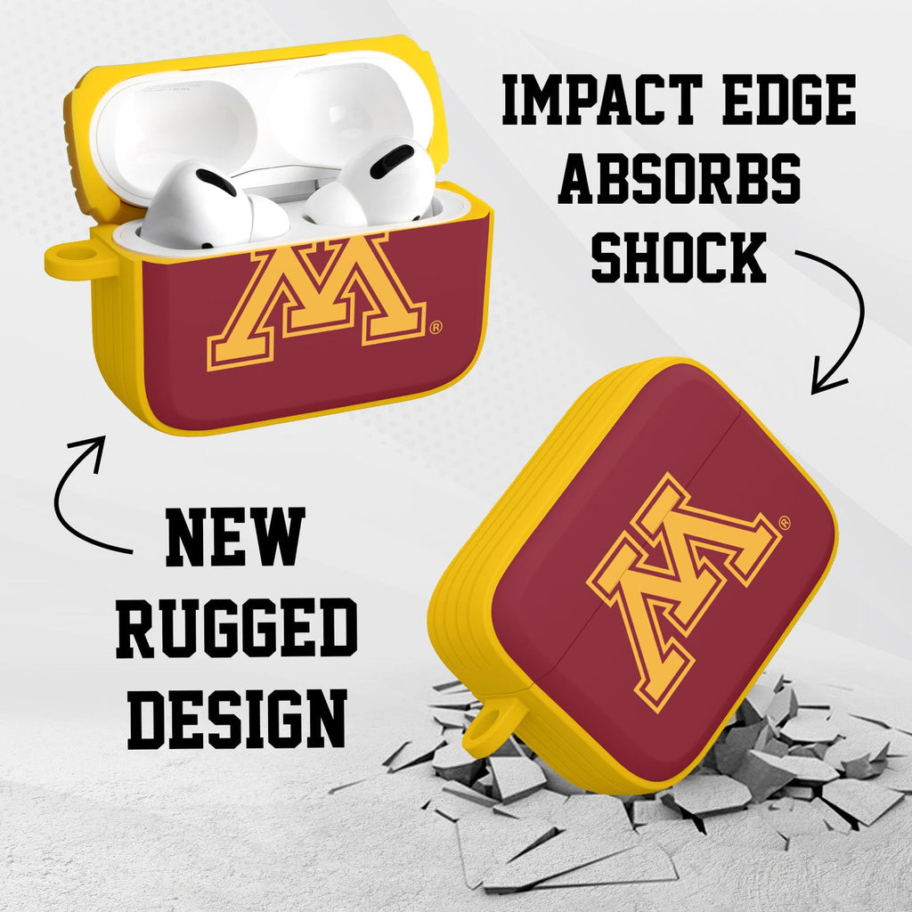 Minnesota Golden Gophers HDX AirPods Pro 1 & 2 Case Cover