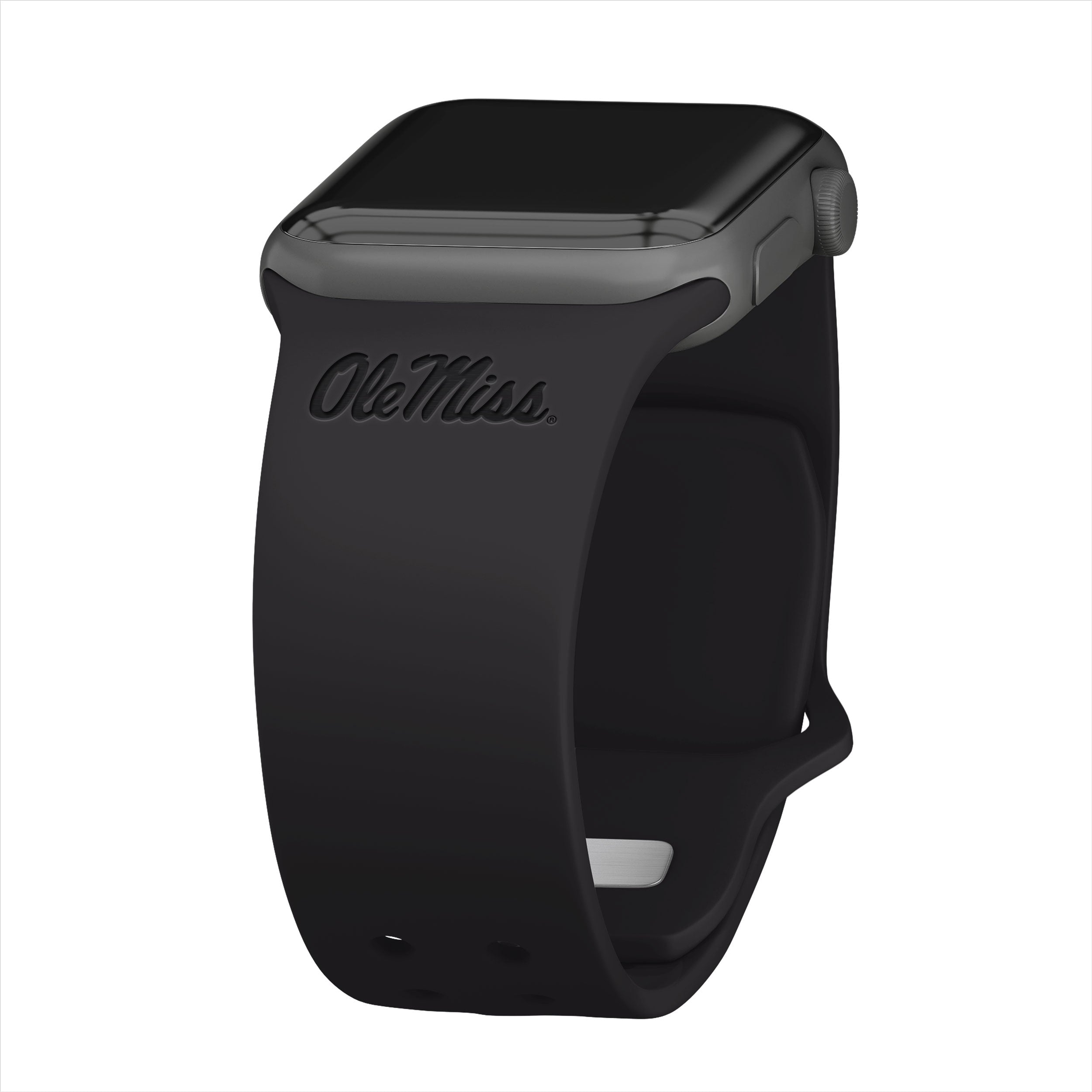 Mississippi Ole Miss Rebels Engraved Apple Watch Band