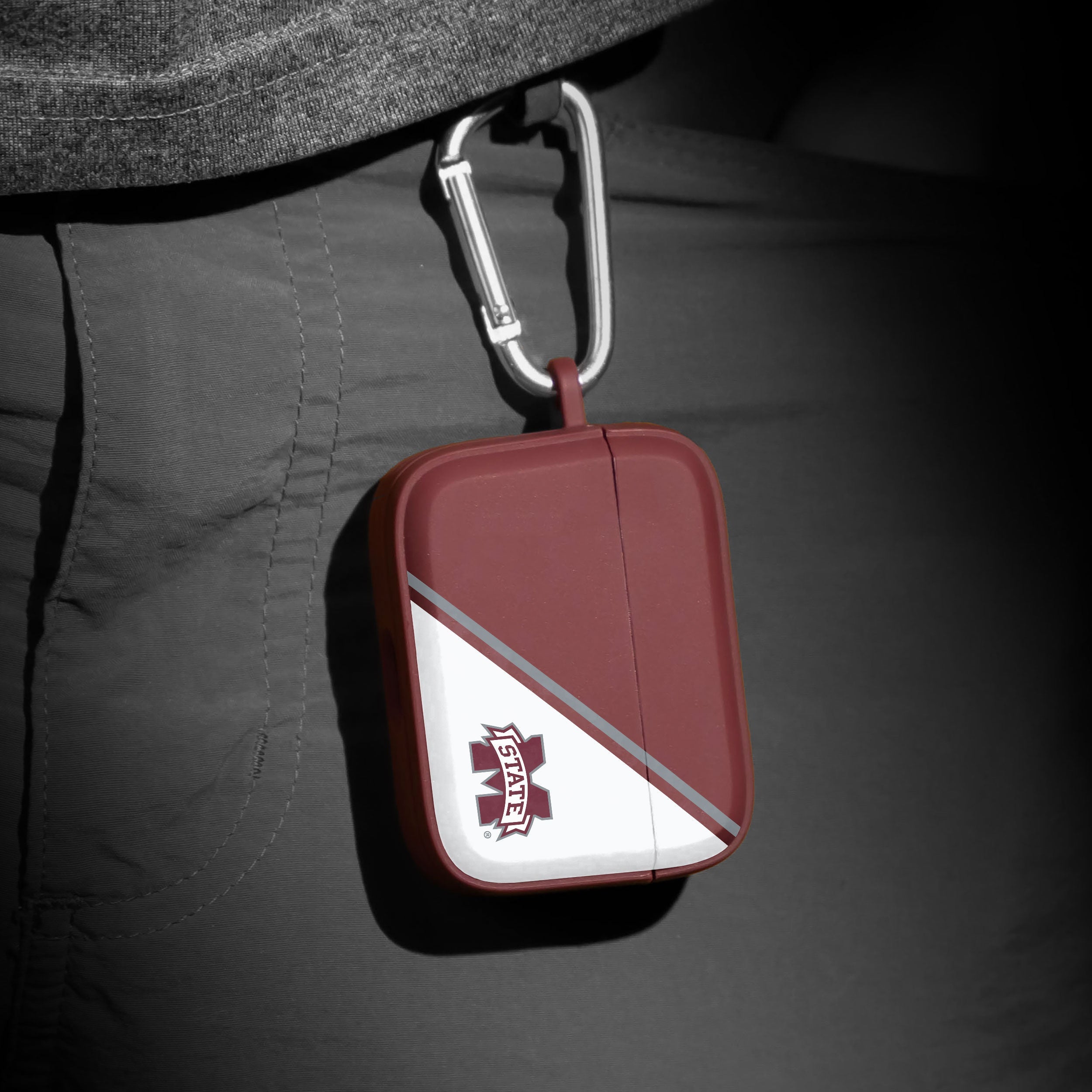 Mississippi State Bulldogs HDX Champion Series Apple AirPods Pro 1 & 2 Case Cover