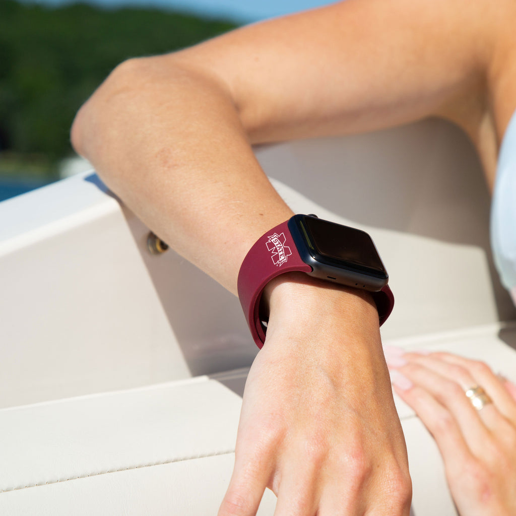Mississippi State Bulldogs Apple Watch Band