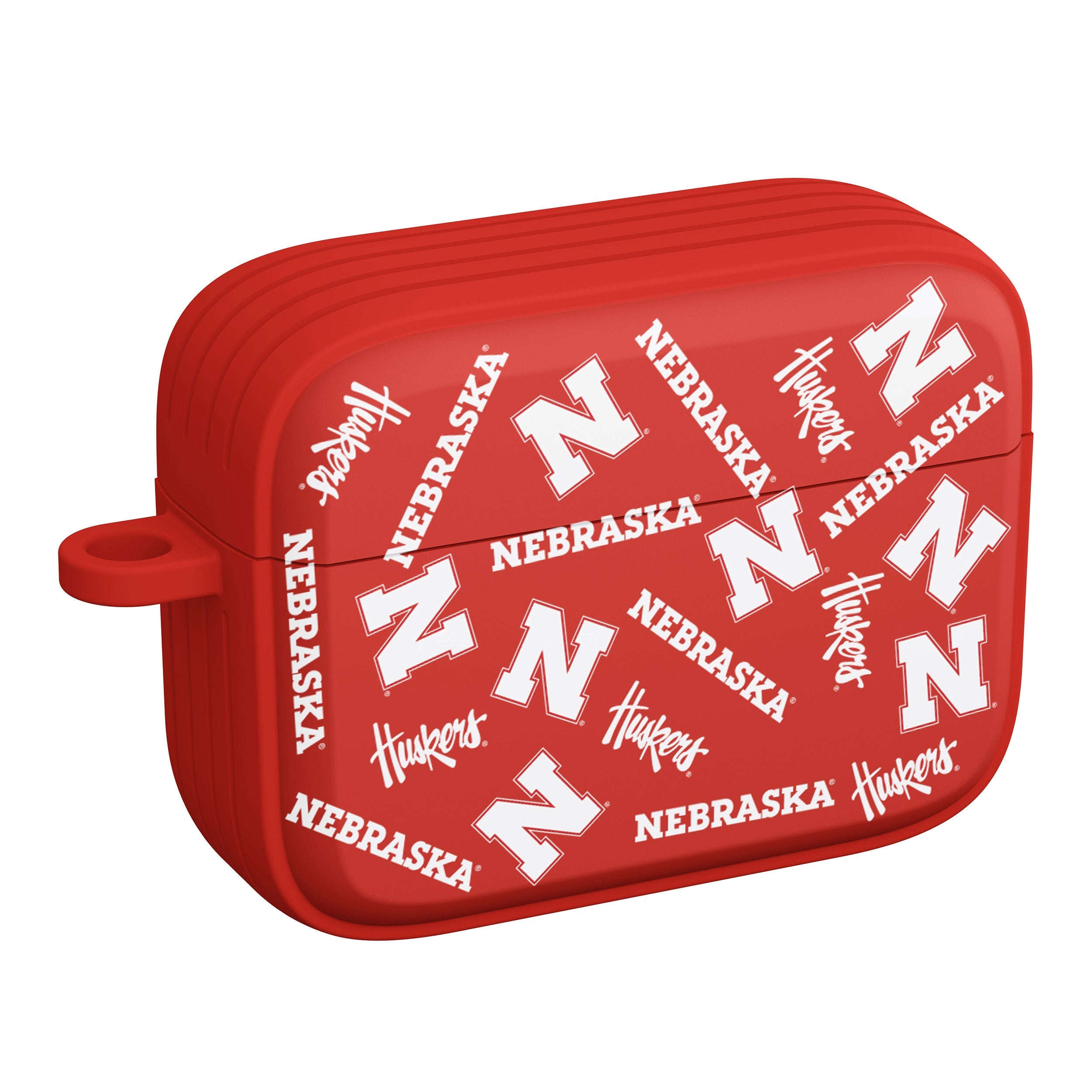 Nebraska Huskers HDX Apple Airpods Pro 1 & 2 Case Cover