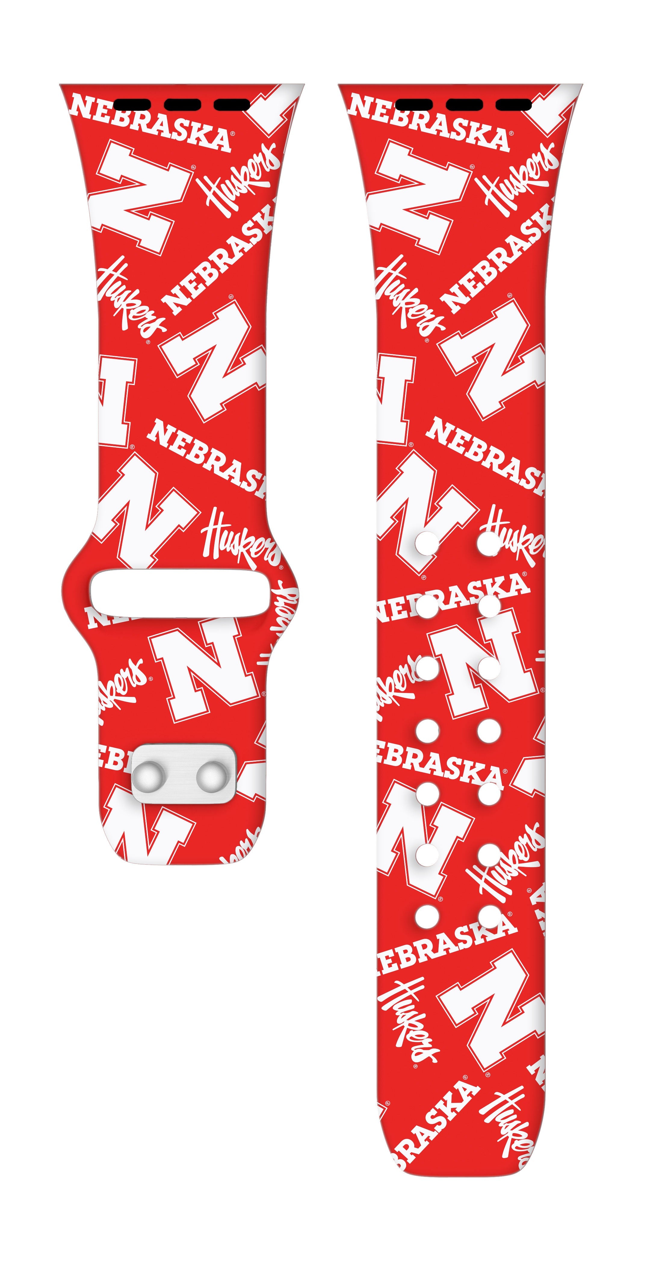 Nebraska Huskers HD Apple Watch Band