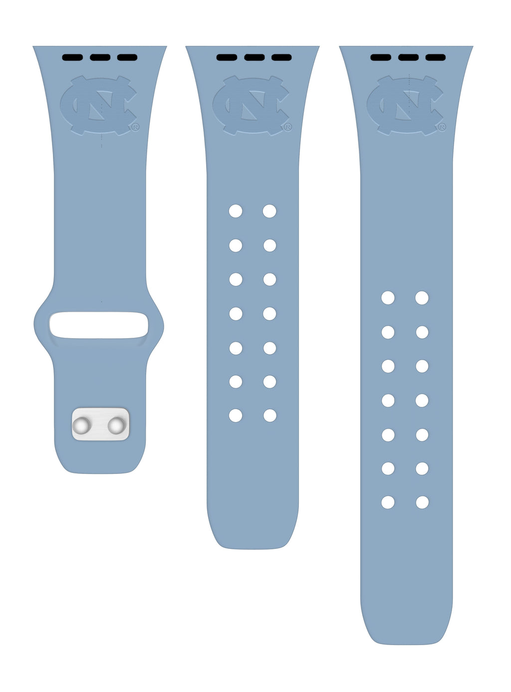 North Carolina Tar Heels Engraved Apple Watch Band