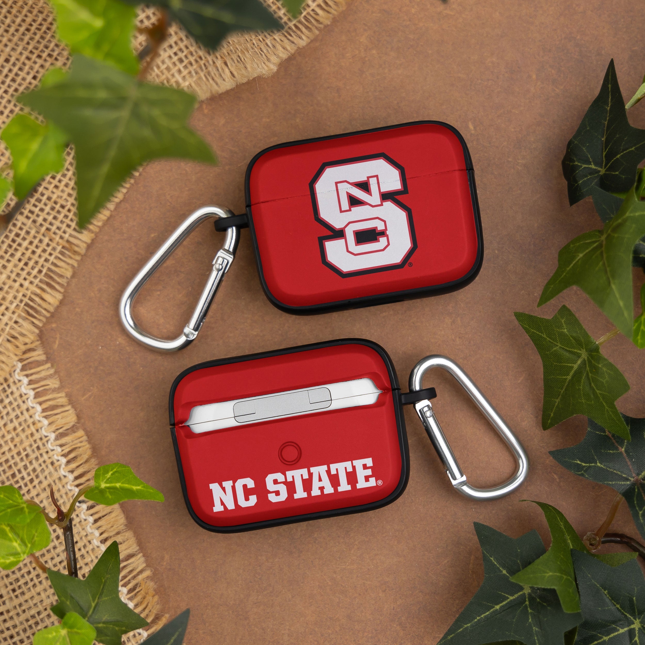 North Carolina State Wolfpack HDX AirPods Pro 1 & 2 Case Cover