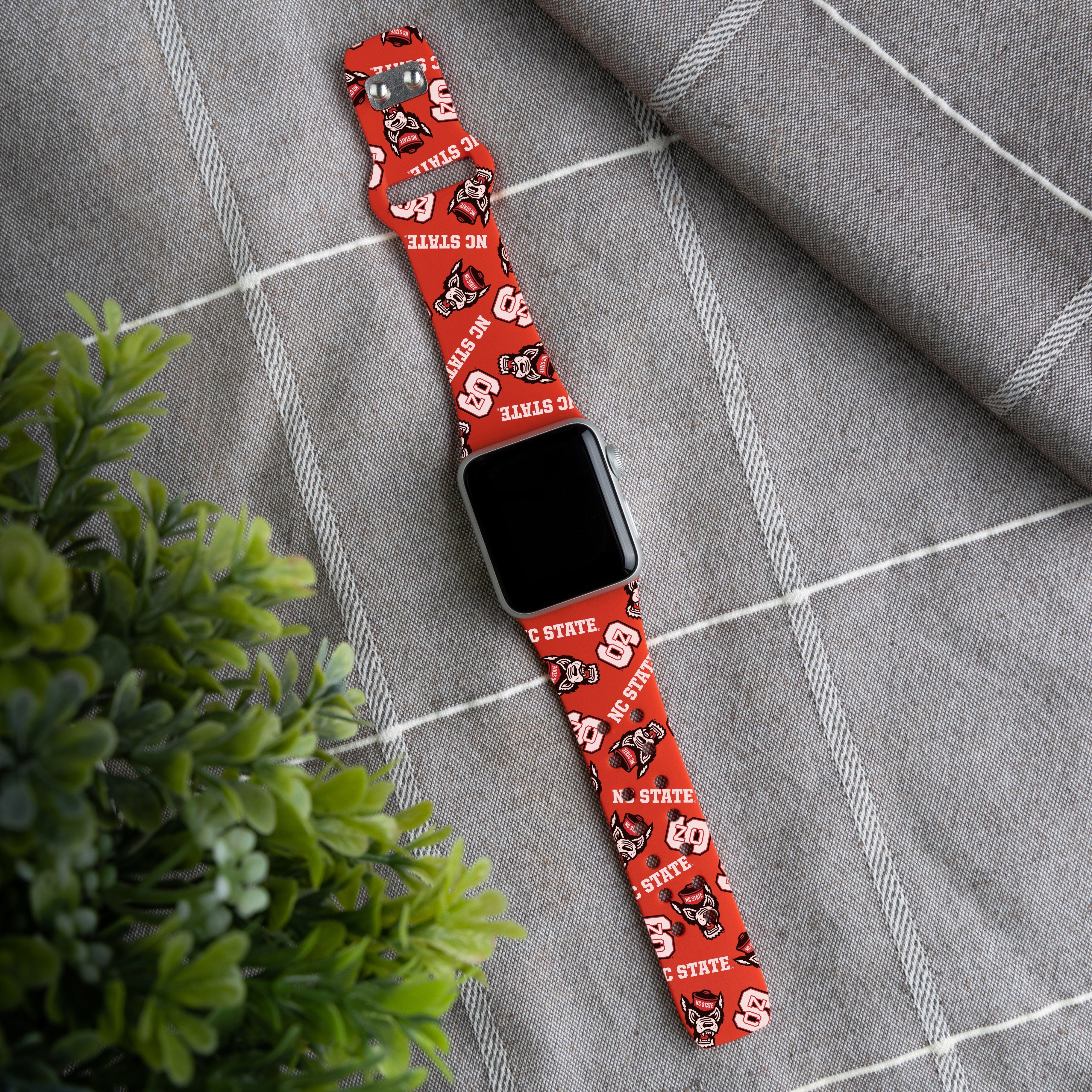 North Carolina State Wolf Pack HD Apple Watch Band