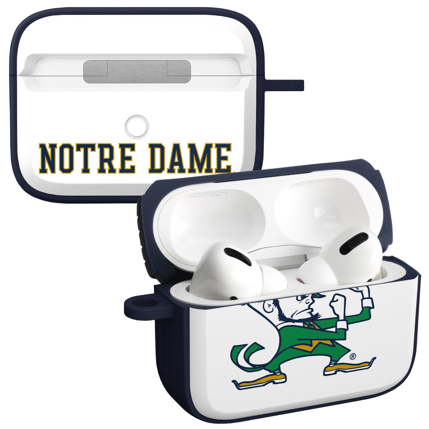 Notre Dame Fighting Irish HDX Apple Airpods Pro 1 & 2 Case Cover