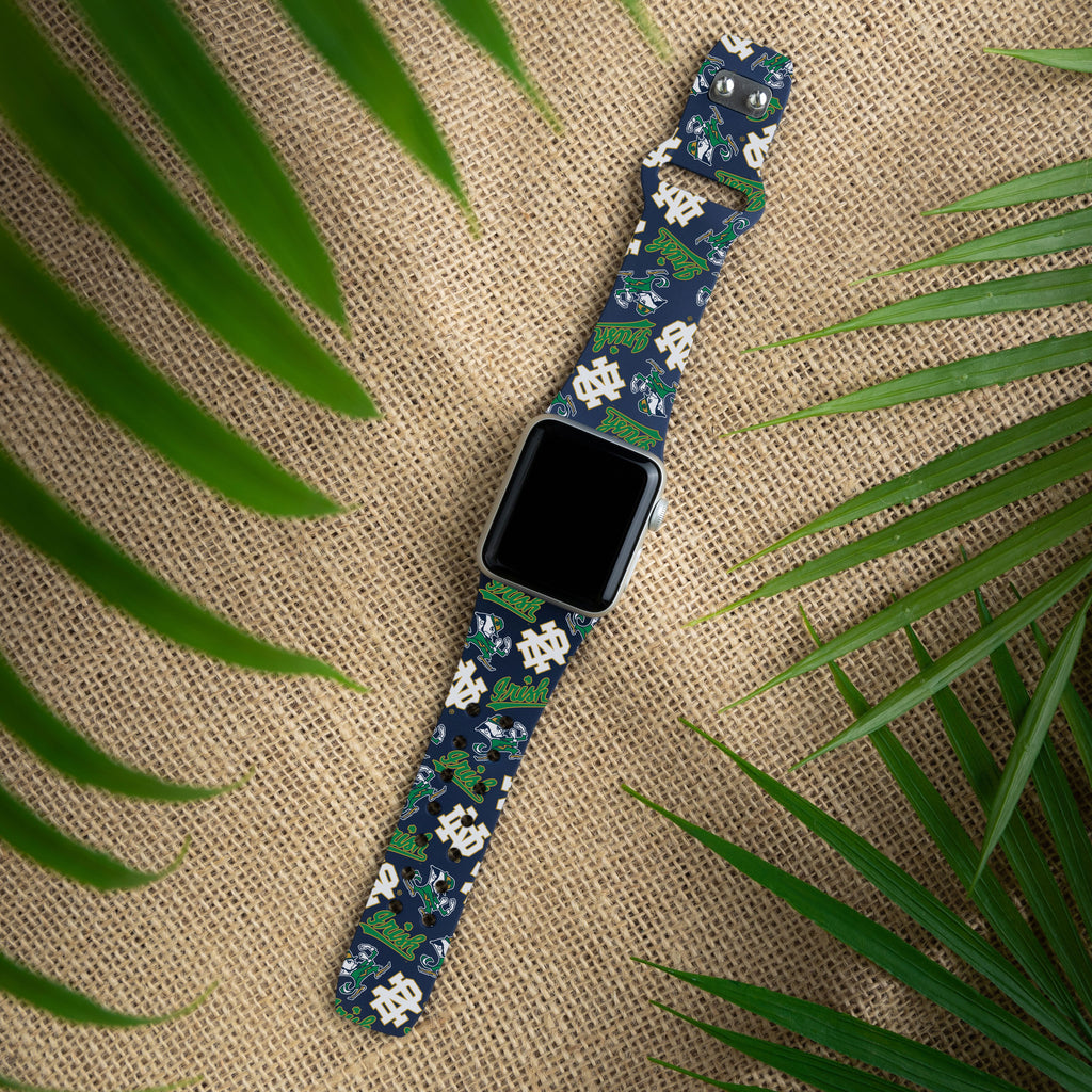 Notre Dame Fighting Irish HD Apple Watch Band