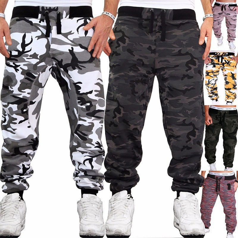 in stock Europe and the United States cross-border foreign trade new hip-hop men's casual pants cotton pants fashion urban loose waist pants