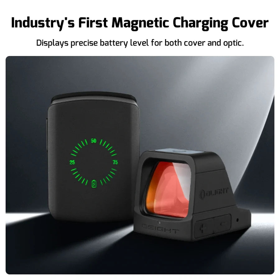 OLIGHT OSIGHTGN Osight 3 MOA with Magnetic Charging Cover - Green 3 MOA Dot - Black