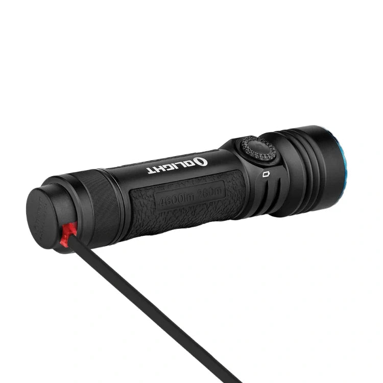 OLIGHT SEEKER4PROMTBKCW Seeker 4 Pro High Power Flashlight - Matte Black CW (5700~7000K)