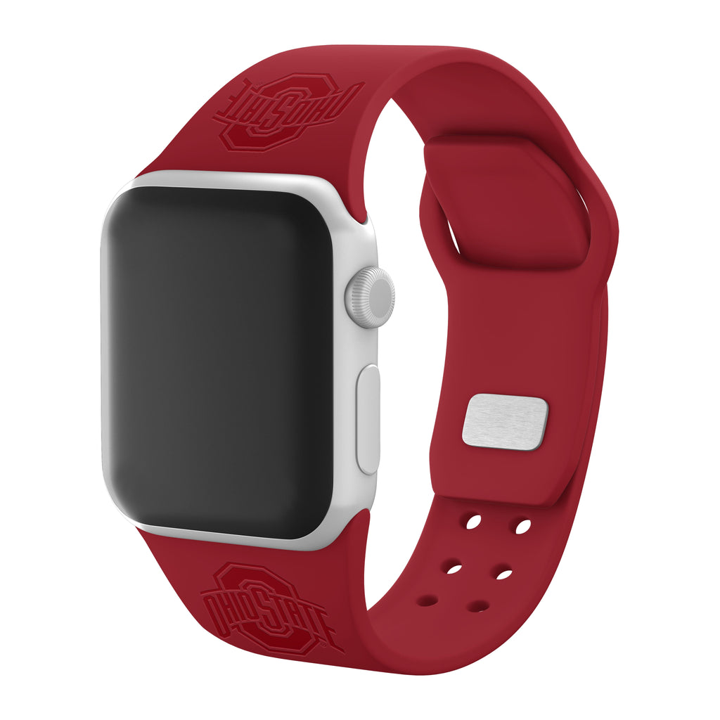Ohio State Buckeyes Engraved Apple Watch Band