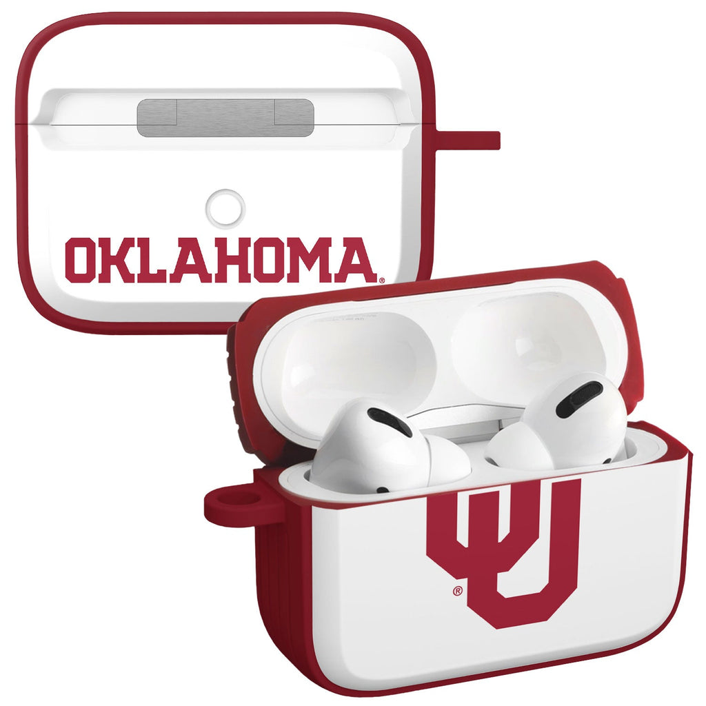 Oklahoma Sooners HDX Apple Airpods Pro 1 & 2 Case Cover