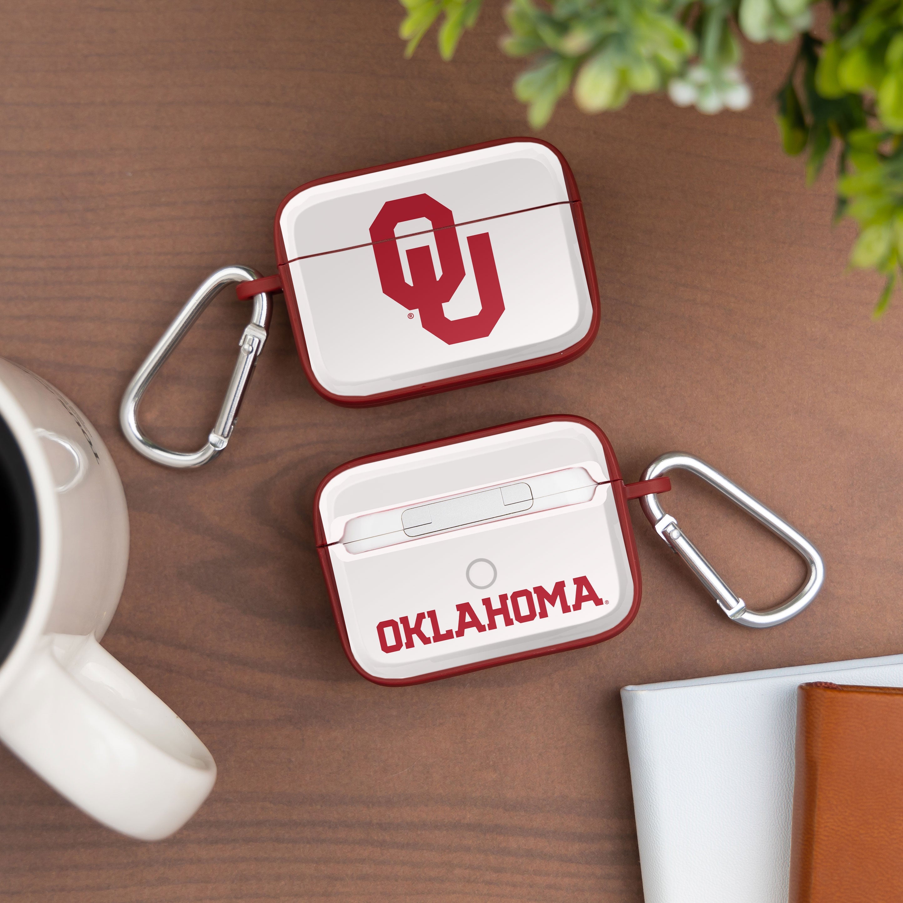 Oklahoma Sooners HDX Apple Airpods Pro 1 & 2 Case Cover