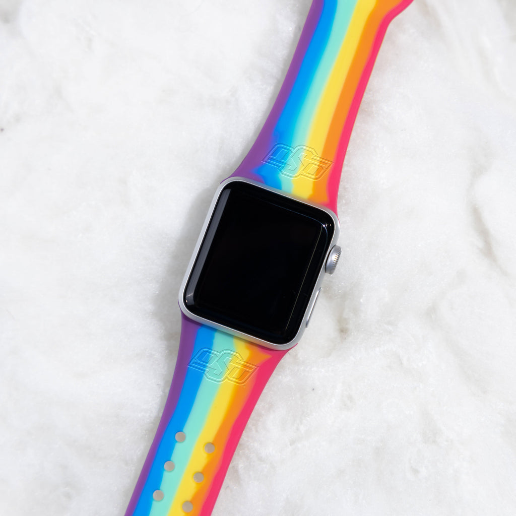 Oklahoma State Cowboys Engraved Apple Watch Band