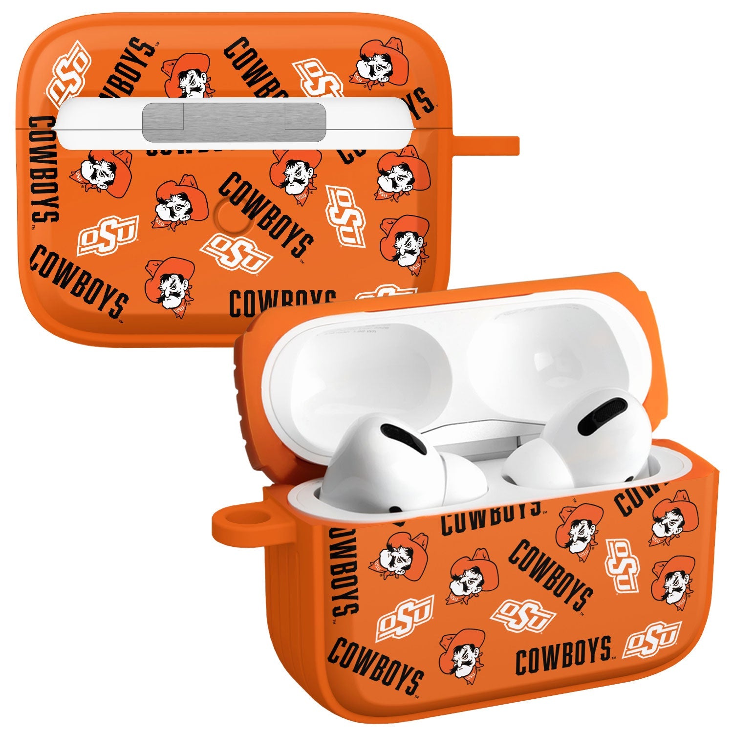 Oklahoma State Cowboys HDX AirPods Pro 1 & 2 Case Cover