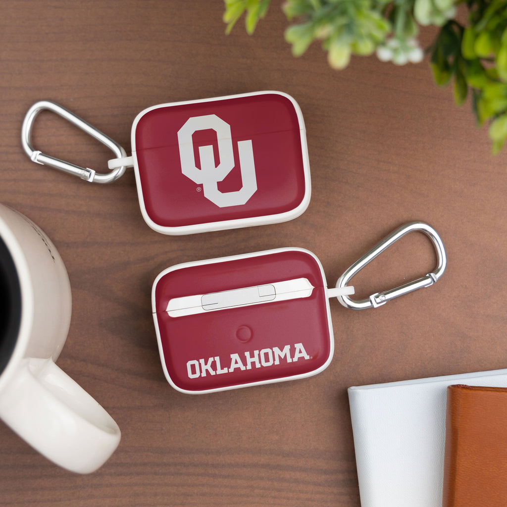 Oklahoma Sooners HDX Apple Airpods Pro 1 & 2 Case Cover