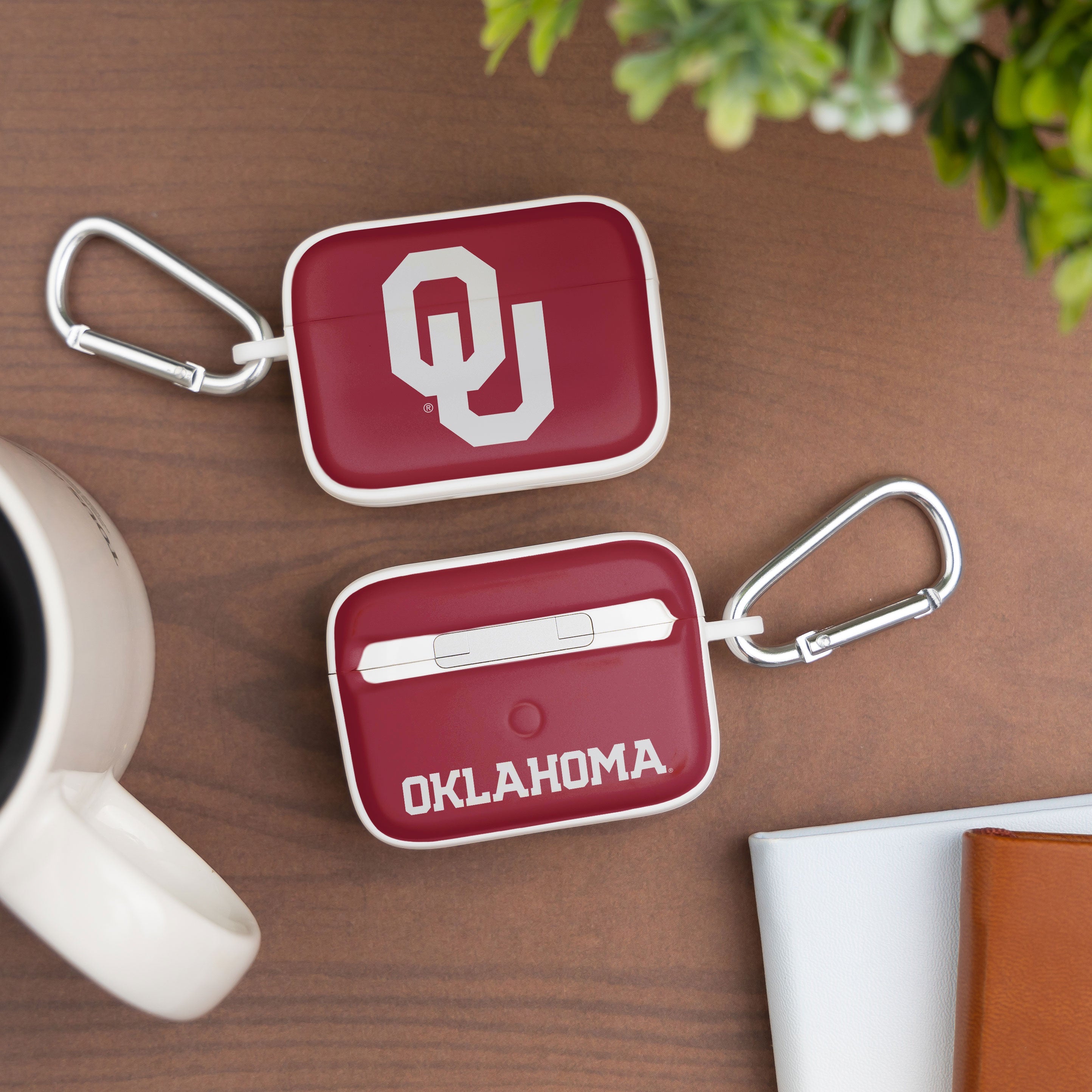Oklahoma Sooners HDX Apple Airpods Pro 1 & 2 Case Cover