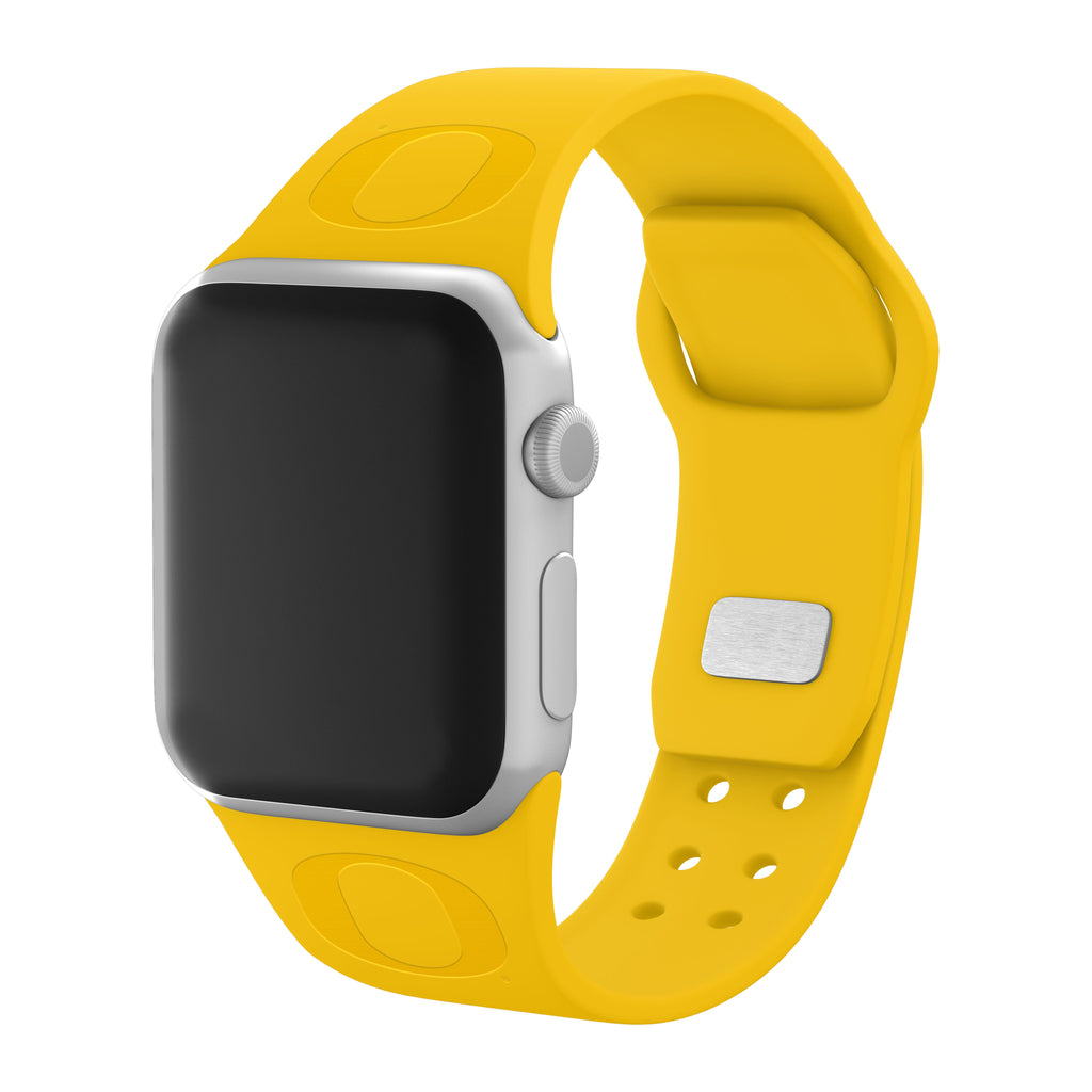 Oregon Ducks Engraved Apple Watch Band