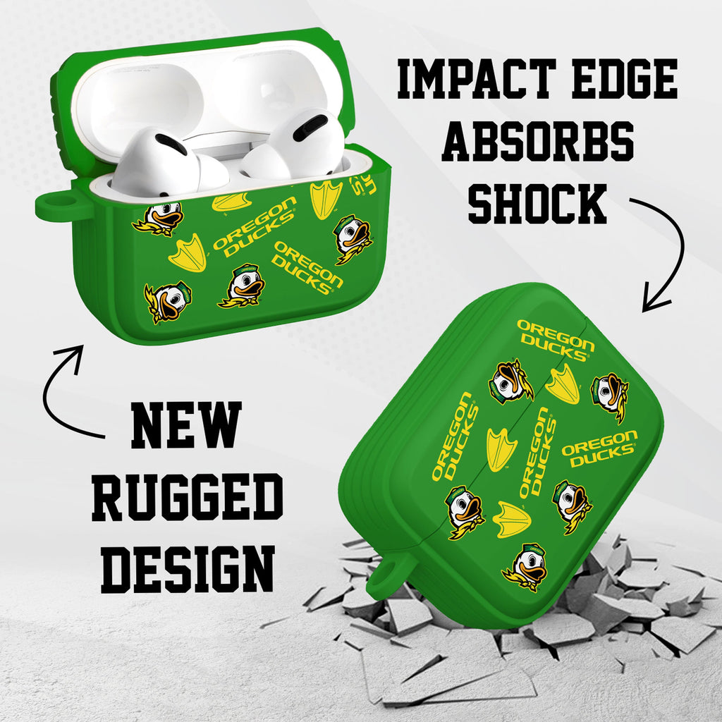 Oregon Ducks HDX Apple AirPods Pro 1 & 2 Case Cover