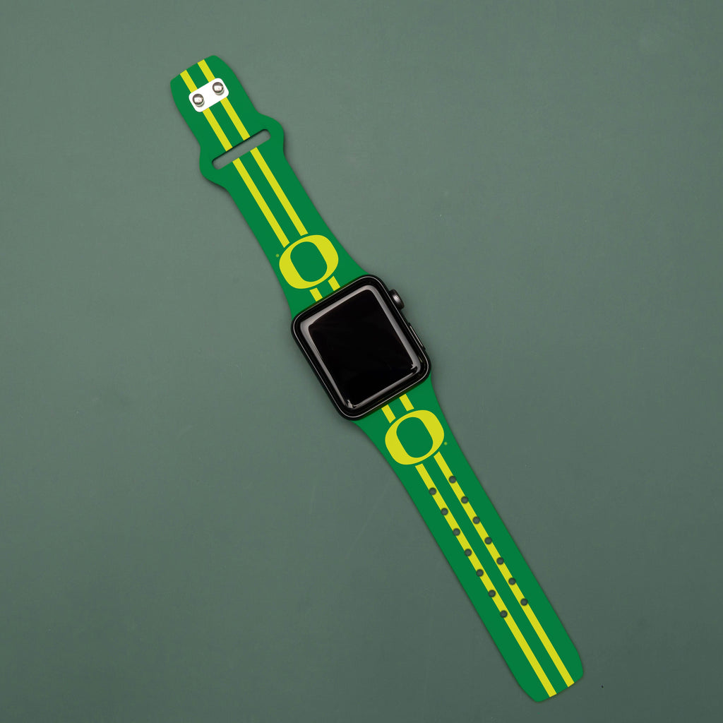Oregon Ducks HD Apple Watch Band