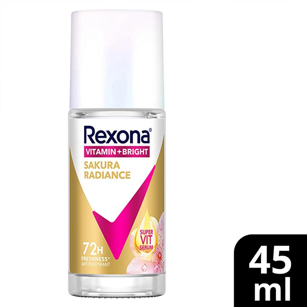 Rexona Sakura Radiance Vitamin + Bright Roll-On 45 ml