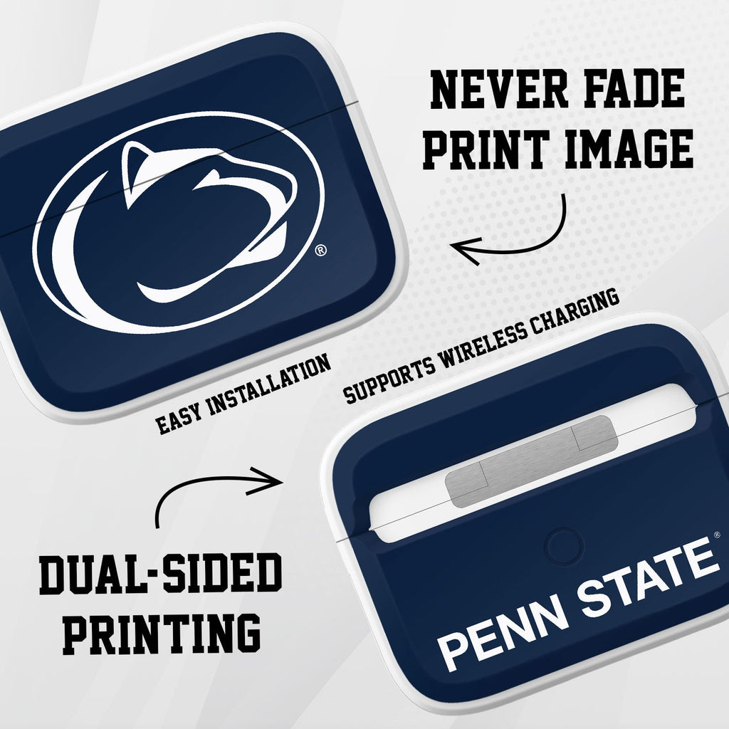 Penn State Nittany Lions HDX Apple Airpods Pro 1 & 2 Case Cover