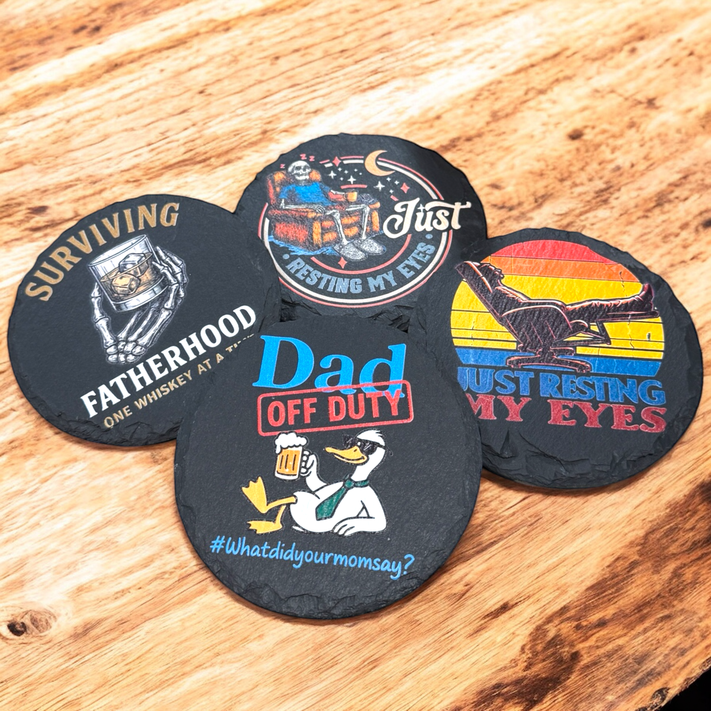 Coasters for Him