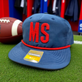 Go Rebs! Puff Embroidery Ole Miss Caps