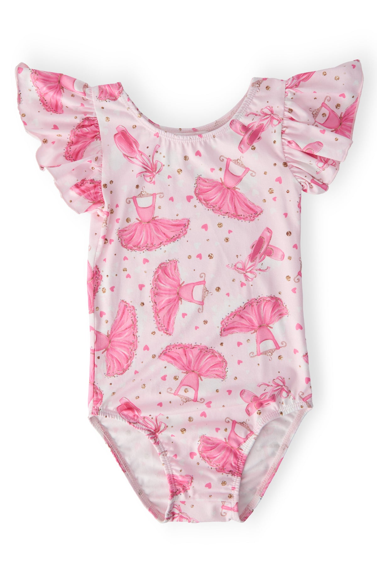 Pirouette S/S Flutter Sleeve Leotard
