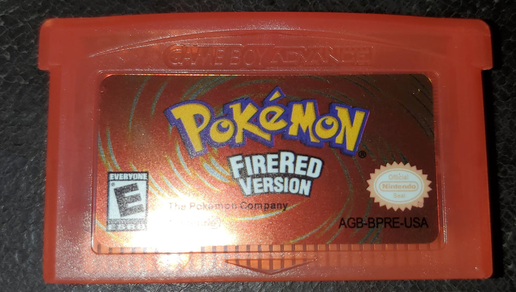 Pokemon Emerald FireRed Ruby Sapphire GBA Video Game French German