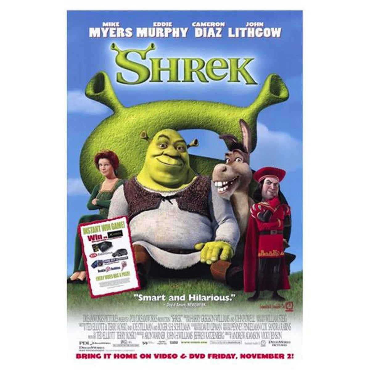 Shrek Game & Movie Bundle (PlayStation 2)